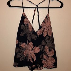 Silky Floral Tank